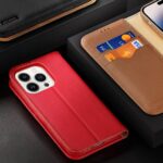 Husa Flip Dux Ducis Hivo Leather Pentru Iphone 15 Pro Max, Maro - imagine 7