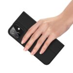 Husa Flip Dux Ducis Skin Pro Pentru Iphone 12/ 12 PRO, Neagra - imagine 4