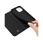 Husa Flip Dux Ducis Skin Pro Pentru Iphone 13 Pro, Neagra - imagine 2