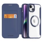 Husa Flip Dux Ducis Skin X Pro, MagSafe Pentru Iphone 15, Albastra - imagine 2