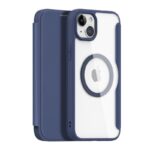 Husa Flip Dux Ducis Skin X Pro, MagSafe Pentru Iphone 15, Albastra - imagine 4