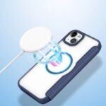 Husa Flip Dux Ducis Skin X Pro, MagSafe Pentru Iphone 15, Albastra - imagine 5