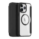 Husa Flip Dux Ducis Skin X Pro, MagSafe Pentru Iphone 15 Pro Max, Neagra - imagine 2