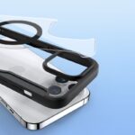Husa Flip Dux Ducis Skin X Pro, MagSafe Pentru Iphone 15 Pro Max, Neagra - imagine 5