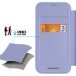 Husa Flip Dux Ducis Skin X Pro, MagSafe Pentru Iphone 15 Pro, Violet - imagine 7