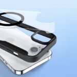 Husa Flip Dux Ducis Skin X Pro, MagSafe Pentru Iphone 15, Neagra - imagine 5