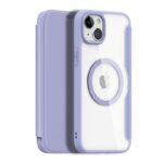 Husa Flip Dux Ducis Skin X Pro, MagSafe Pentru Iphone 15, Violet - imagine 4