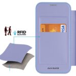 Husa Flip Dux Ducis Skin X Pro, MagSafe Pentru Iphone 15, Violet - imagine 8