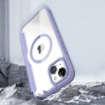 Husa Flip Dux Ducis Skin X Pro, MagSafe Pentru Iphone 15, Violet - imagine 9