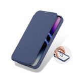 Husa Flip Dux Ducis Skin X Pro, MagSafe, Pentru Iphone 15 Pro Max, Albastra