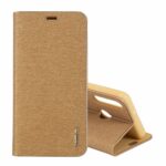 Husa Flip Insertie Gold Pentru Huawei Y6P