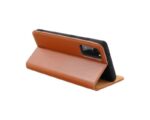 Husa Flip Smart Pro Leather Pentru Iphone 15, Maro - imagine 2
