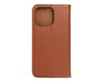 Husa Flip Smart Pro Leather Pentru Iphone 15, Maro - imagine 3
