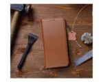 Husa Flip Smart Pro Leather Pentru Iphone 15, Maro - imagine 6