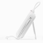 Baterie Externa Joyroom Cu cablu USB-C Si Lightning, 10000mAh 22.5W, Alba - imagine 5