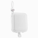 Baterie Externa Joyroom Cu cablu USB-C Si Lightning, 10000mAh 22.5W, Alba - imagine 9