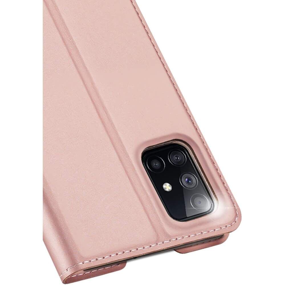 Husa Flip Dux Lux Roz Pentru Samsung Galaxy M51 - imagine 7