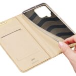 Husa Flip Premium Dux Ducis Skinpro Pentru Samsung Galaxy A22 4g, Gold - imagine 27