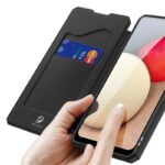 Husa Flip Dux Ducis Skin X Pentru Samsung A02S, Neagra - imagine 5