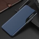 Husa Flip Eco Leathet View Pentru Samsung A02S, Albastra - imagine 2