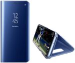 Husa Flip Clear View Albastru Pentru Samsung Galaxy A41