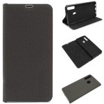Husa Flip Insertie Carbon Negru Pentru Samsung Galaxy A20s