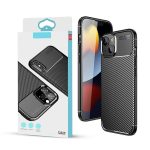 Husa pentru iPhone 11, OEM, Carbon Enviro, Neagra - imagine 2