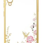 Husa Silicon Diamond Gold Pentru Samsung Galaxy J6 2018