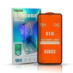 Folie De Protectie Ecran OEM Pentru Apple IPhone 8 Plus / 7 Plus, Sticla Securizata, Full Glue, 21D, Neagra