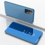 Husa Flip Clear View Albastru Pentru Samsung Galaxy M51 - imagine 5