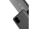 Husa Flip Clear View Negru Pentru Samsung Galaxy A41 - imagine 6