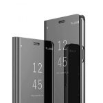 Husa Flip Clear View Negru Pentru Samsung Galaxy S21 5G - imagine 5