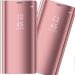 Husa Flip Clear View Roz Pentru Samsung Galaxy A52