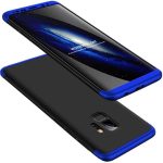 Husa Carcasa 360 Negru-Albastru Pentru Samsung Galaxy S9