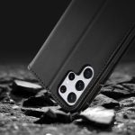 Husa Flip Dux Ducis Hivo Din Piele Pentru Samsung S22 Ultra, Neagra - imagine 5