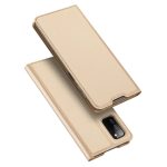 Husa Flip Dux Ducis Skin Pro Pentru Samsung A03S, Gold