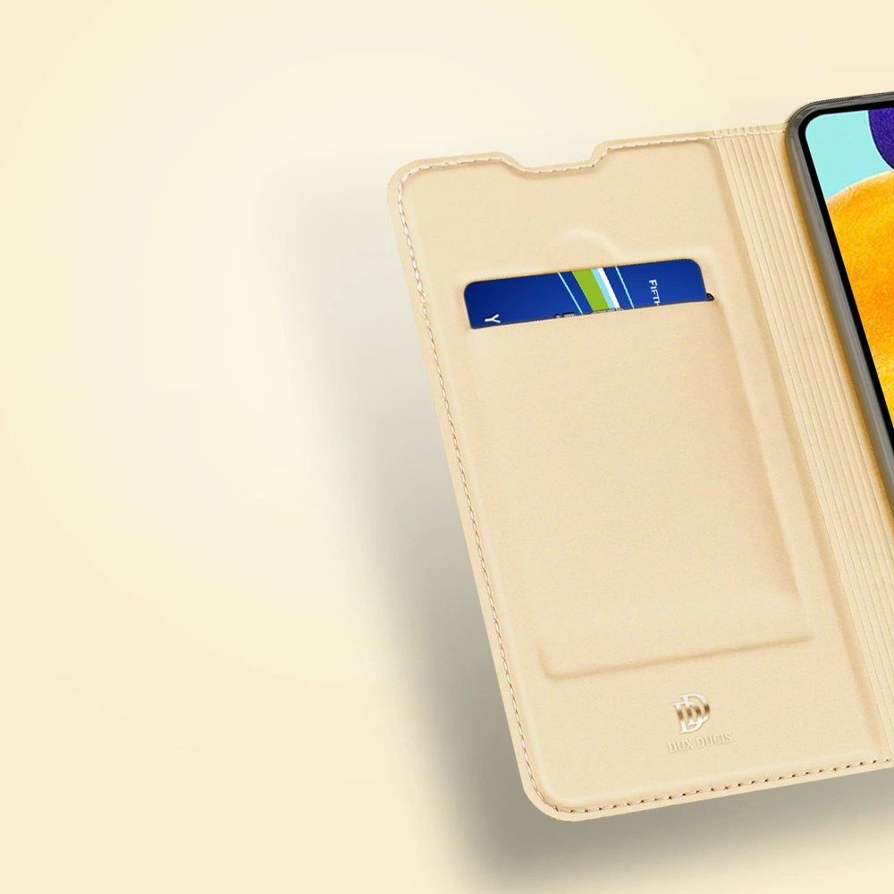 Husa Flip Dux Ducis Skin Pro Pentru Samsung A03S, Gold - imagine 6