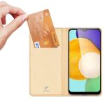 Husa Flip Dux Ducis Skin Pro Pentru Samsung A03S, Gold - imagine 4