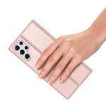 Husa Flip Dux Ducis Skin Pro Pentru Samsung S22 Ultra, Roz - imagine 3