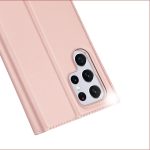 Husa Flip Dux Ducis Skin Pro Pentru Samsung S22 Ultra, Roz - imagine 4
