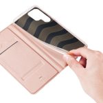Husa Flip Dux Ducis Skin Pro Pentru Samsung S22 Ultra, Roz - imagine 9
