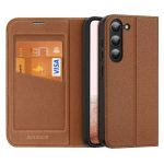 Husa Flip Dux Ducis Skin X2 Pentru Samsung S23 Maro