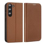 Husa Flip Dux Ducis Skin X2 Pentru Samsung S23 Plus Maro - imagine 2