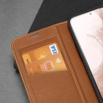 Husa Flip Dux Ducis Skin X2 Pentru Samsung S23 Plus Maro - imagine 10