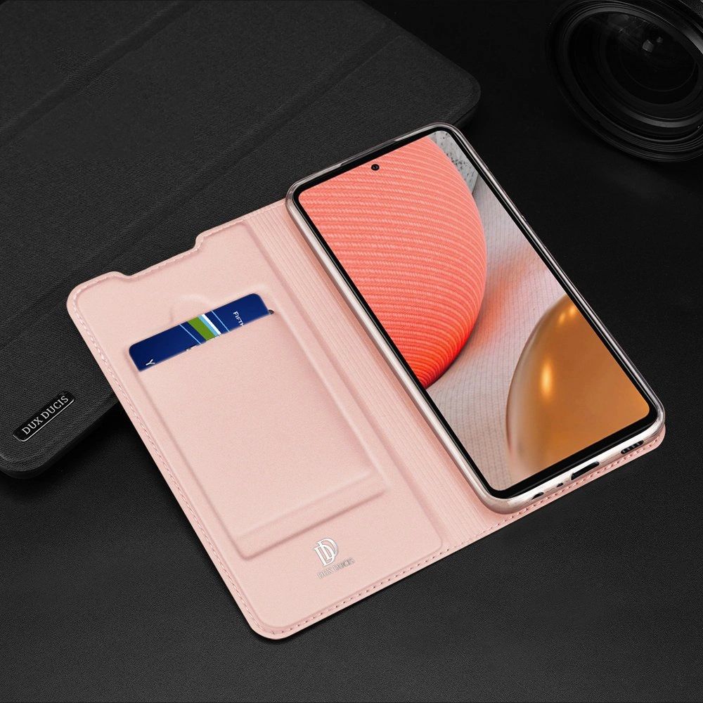 Husa Flip Dux Lux Roz Pentru Samsung Galaxy A72 - imagine 9