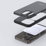 Husa Silicon Choetech Anti-Drop Pentru Iphone 13 Pro MagSafe, Neagra - imagine 14
