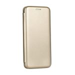 Husa Flip Elegance Gold Pentru Samsung Galaxy A6 2018