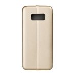 Husa Flip Elegance Gold Pentru Samsung Galaxy A6 2018 - imagine 2