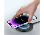 Husa Silicon Clear Cu MagSafe Pentru Iphone 14 PRO, Transparent - imagine 4