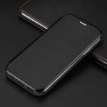 Husa Flip Elegance Negru Pentru Samsung Galaxy A42 5G - imagine 3